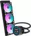 darkFlash DN-D360 CPU-Wasserkühler 360mm 3 Lüfter ARGB LCD (DN-D360 BLACK)
