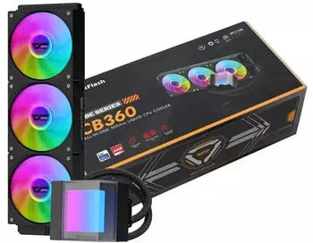 darkFlash CB360 AIO-Wasserkühler, schwarz (CB360 BLACK)