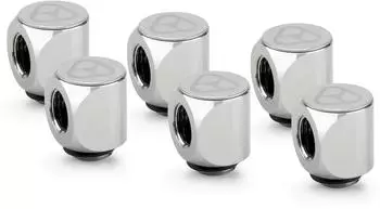 Thermal Grizzly DeltaMate Rotary Drehanschluss 90° G1/4 Glanz Nickel 6er-Pack (TG-DM-FIT-6303)