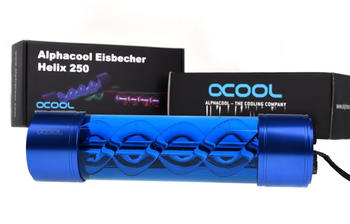 Alphacool Eisbecher Helix 250mm blau