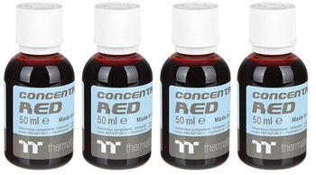 Thermaltake TT Premium Concentrate - Red (4 Bottle Pack)