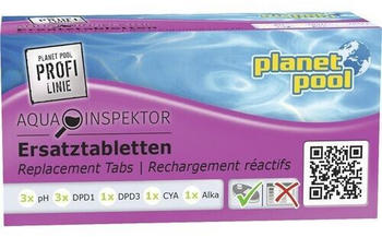 planet pool Profi Linie Testtabletten pH/Chlor f&uuml;r Aqua Inspektor