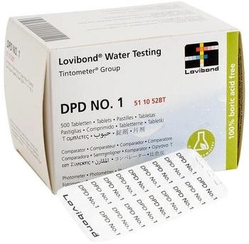 Lovibond DPD Testtabletten Nr.1 im 500er