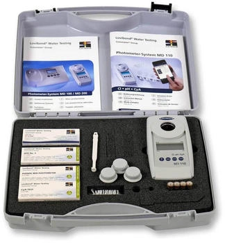 Lovibond Photometer MD 110 3 in 1 Chlor/pH/Säurekapazität K
