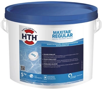 HTH MaxiTab Regular 200g Chlor Tabletten 5 kg
