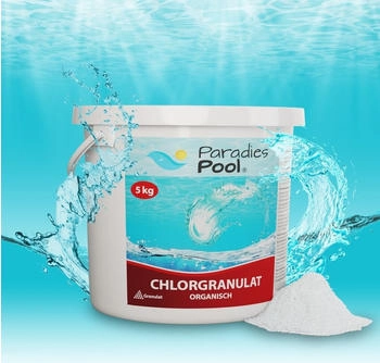 Paradies Pool 10 kg Chlor Granulat Desinfektion f
