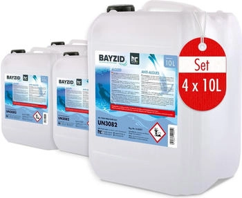 Höfer Chemie 4x10 L BAYZID Algizid Poolpflegemittel