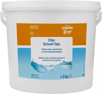 Summer Fun Chlor Schnell-Tabs 20 g - 5 kg (5504005SF01)
