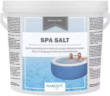 Planet Spa Salzelektrolyse zur Desinfektion f&uuml;r Whirlpools mit Salzchlorinatoren