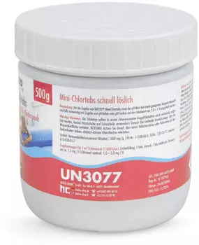 BAYZID Mini-Chlortabs 2,7g f&uuml;r Kleine Pools 500g