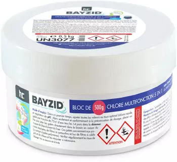 BAYZID Multiblock 5in1 f&uuml;r Pools 500g