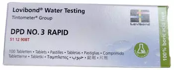 Lovibond DPD Nr. 3 Schnelll&ouml;sliche Tabletten, 100 Tabletten (511290BT)