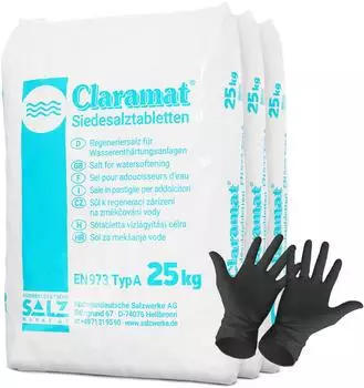 Paradies Pool Claramat Siedesalz Tabletten Regeneriersalz 75kg (B0792WWQK9)