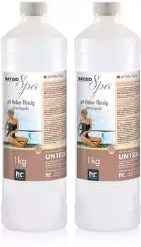 BAYZID Spa pH Heber Fl&uuml;ssig 2x1kg