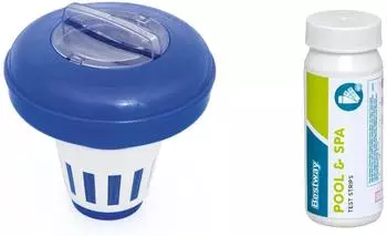 Bestway Flowclear Dosierschwimmer Starter-Set &Oslash;16,5 cm