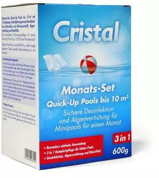 Cristal Pool 3-in-1 Komplettpflege bis 10000l Portionsbeutel (1199810)