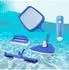 Höfer Chemie Pool Zubehör Set Basic 5-in-1 mit Bodensauger, Kescher, Bürste, Schwamm & Thermometer
