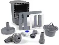POOL Total 615500, POOL Total Skimmer-Set f&uuml;r Stahlwandbecken in der...