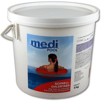 mediPOOL Schnell-Chlortabs 20 g - 5 kg (504605MP)
