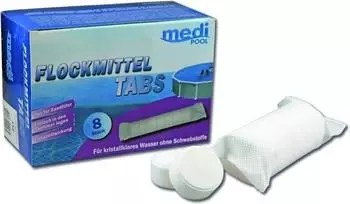 mediPOOL Flockmittel-Tabs f&uuml;r Sandfilteranlagen 1kg