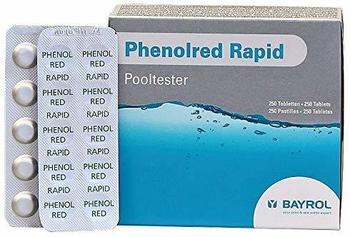 Bayrol 250 Testtabletten pH-Wert Phenol Red