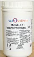 well2wellness Chlor Multitabs 200g 1,0 kg | Sch&uuml;tzt Pooloberfl&auml;che 