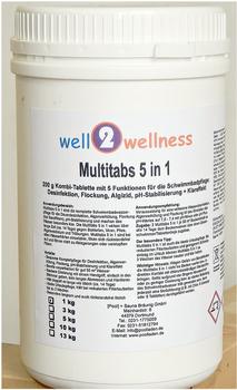 well2wellness Quattro Tabs / Multitabs 4+1 200 g - 1,0 kg