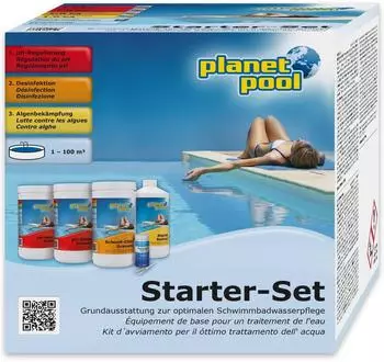 planet pool Pool-Wasserpflege Starter-Set