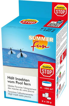 Summer Fun Insekten-Stop f&uuml;r Schwimmbecken/Pool 6 Stk.(8000015SF)