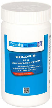 PoolsBest Chlortabs S 20 g Tabs schnelllöslich 1 kg