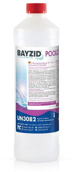 H&ouml;fer Chemie BAYZID Poolclear - Tr&uuml;bungsbeseitigung f&uuml;r Pool-Filter mit Kartuschen & Filterballs 6 x 1 L