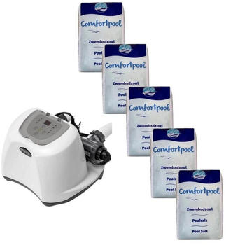 Intex Salzwassersystem 26668GS & Poolsalz 100 kg