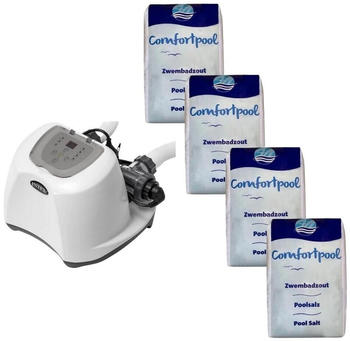 Intex Salzwassersystem 26670GS & Poolsalz 80 kg