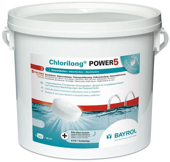Bayrol Chlorilong Power 5 - mit Clorodor Control Kapsel 5kg Eimer