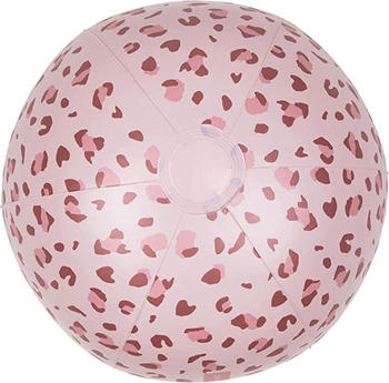 Swim Essentials Strandball Old Pink Leopard ⌀51cm