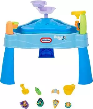 Little Tikes Bluey Beach Wasserspieltisch mit 6 Zubeh&ouml;rteilen, 1-6 Jahre (642227)