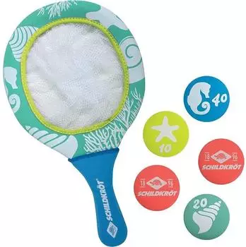 Schildkr&ouml;t Neopren Diving Game Catch, 1 Kescher und 5 Tauchgewichte (970298)