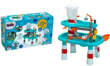 klein toys Aqua Action Wasserspieltisch XXL mit Leuchtturm (7715)