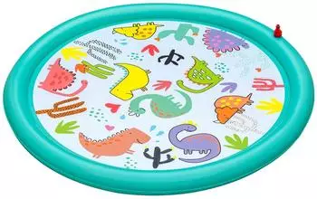 Bestway Desert Dino Wassermatte aufblasbar 1,22m, mehrfarbig (52698)