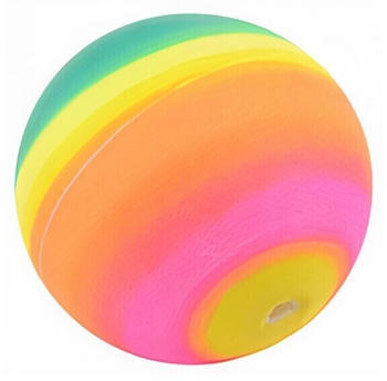 Johntoy Regenbogenbälle 7 cm Gummi 3-teilig