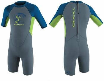 O'Neill Toddler Reactor 2 Back Zip Kurzarm-Neoprenanzug 2 mm (4867-FX6-3)