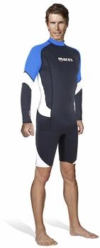 Mares Trilastic Rash Guard Langarm Herren Blau (mar-412551S)