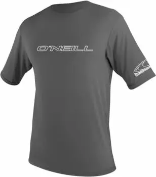 O'Neill Rash Guard Basic Skins Crew S/S (3402-009) graphite