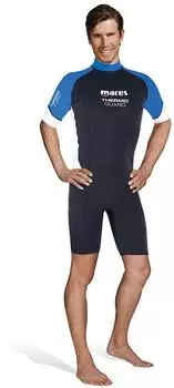 Mares Rash Guard Loose Fit Langarm (412536AZU) blau