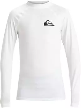 Quiksilver Everyday UPF 50 L/S (AQYWR03131) schwarz/wei&szlig;