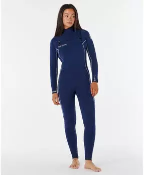 Rip Curl Steph Gilmore Dawn Patrol 3/2mm Chest Zip Neoprenanzug (16YWFS) navy