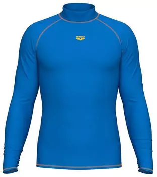 Arena Rash Vest L/S Graphic Kurzarmshirt (006291) blau
