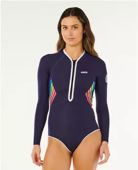 Rip Curl G-Bomb 1.5mm Front Zip Spring Suit (13PWSP) dark navy