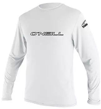 O'Neill Basic Skins Long Sleeve Sun Shirt - weiß