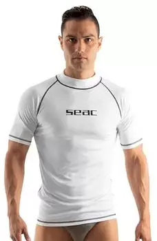 Seac T-Sun Short Man Rash Guard (1550016011VAR) weiß